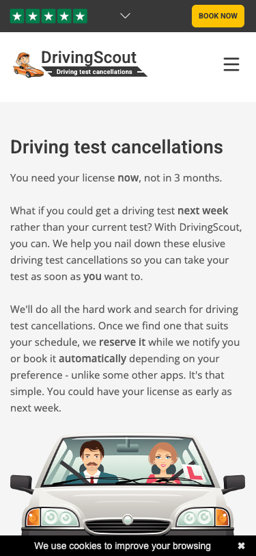 DrivingScout mobile