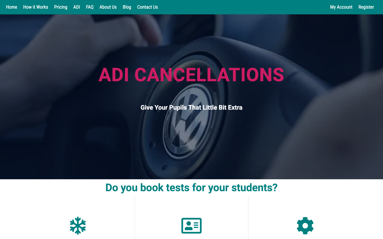 Find Me A Driving Test ADI page