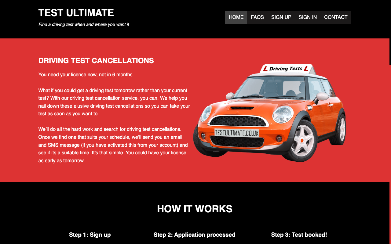 Test Ultimate desktop